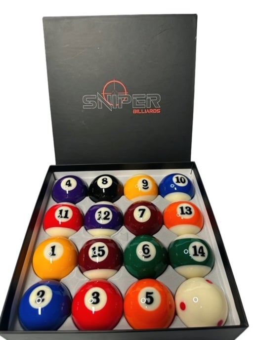 Pool Balls and Table Racks