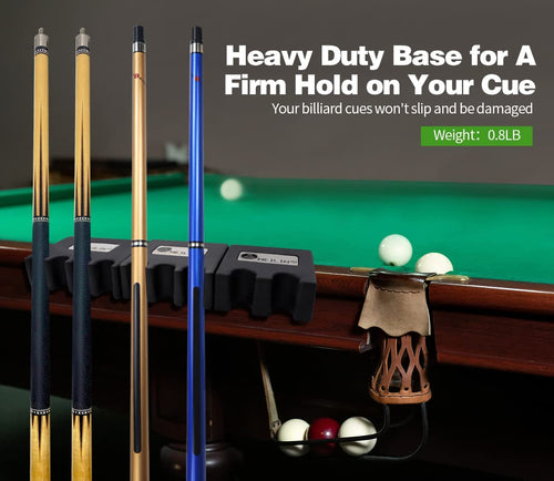 4-Cue Pool Cue Holder | for Pool Cues, Pool Cue Holder Claw