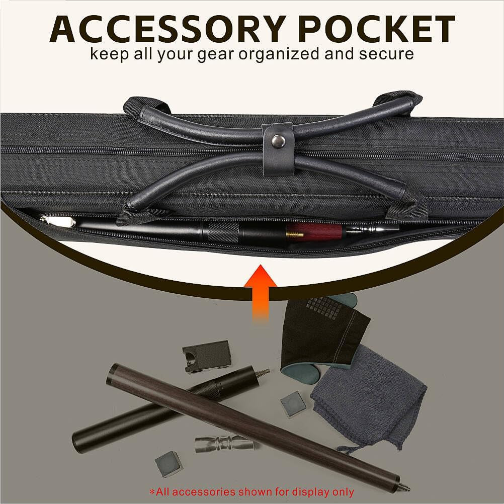 Pool Cue Billiard Stick Carrying Case