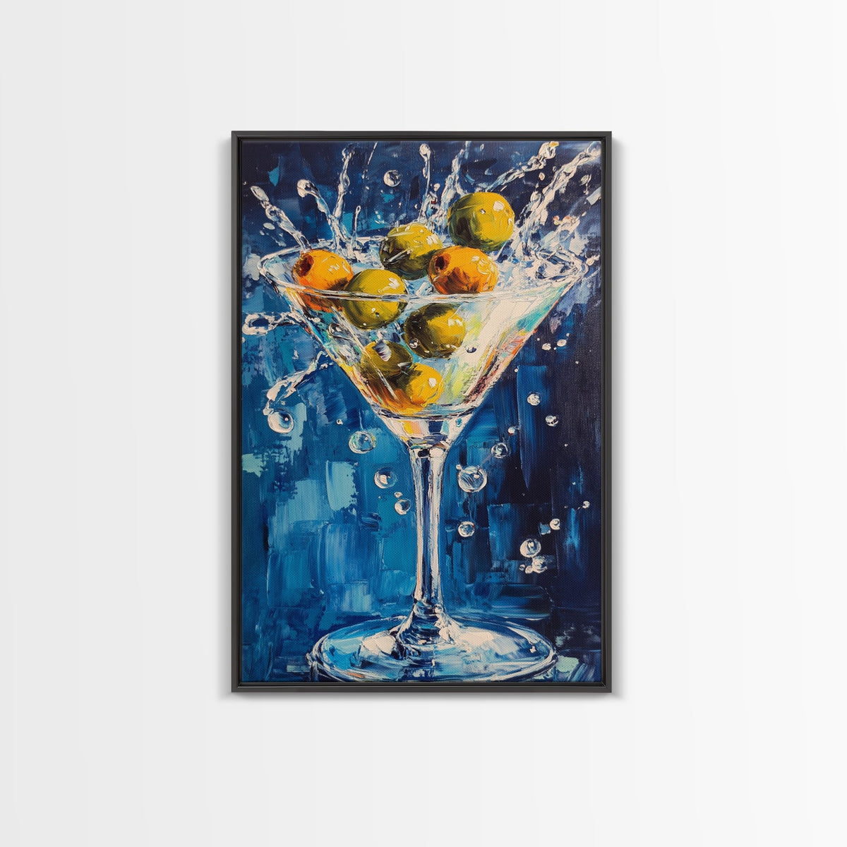 Canvas Martini Wall Art