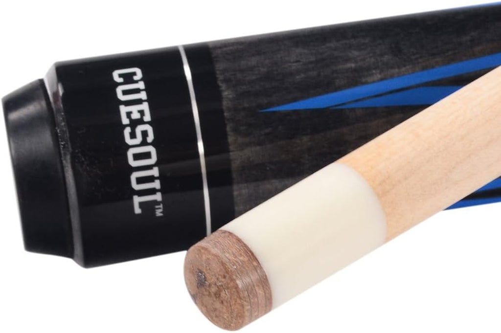 19Oz Pool Cue Sticks with Hard Pool Cue Case
