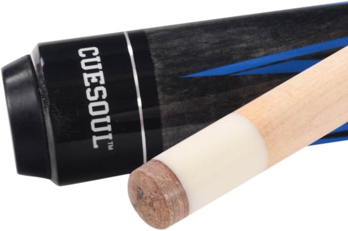 19Oz Pool Cue Sticks with Hard Pool Cue Case