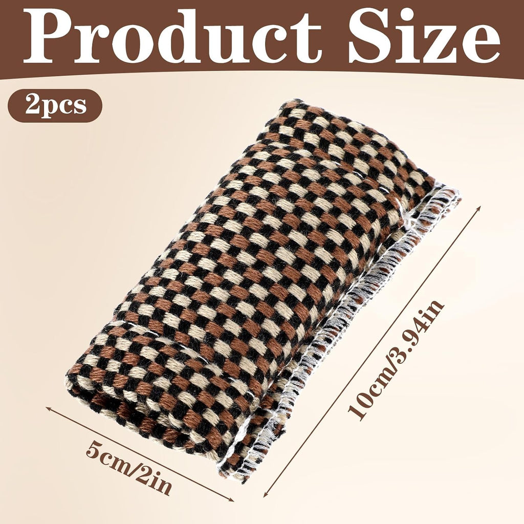 2 Pack Billiards Pool Accessories, Pool Cue Stick Slicker Billiard Cue Cleaning Cloth Tool Pool Stick Accessories