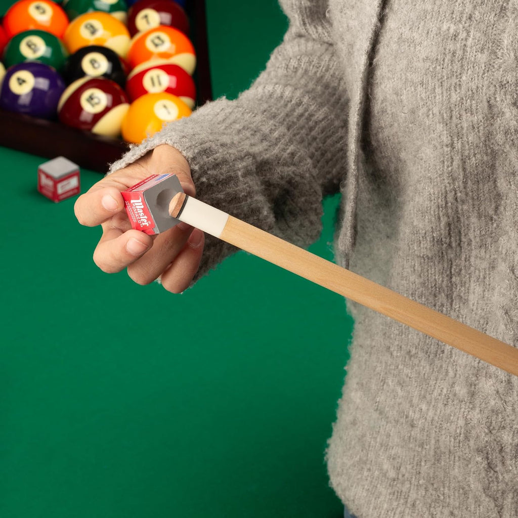 Master Billiard/Pool Cue Chalk Box, 12 Cubes