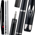 by Predator Maelith Pool Cue with Carbon Fiber Shaft and Cue Case