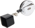 Billiards Snooker Pool Cue Chalk Holder Retractable Drawing Belt Clip Snooker Practical Tool