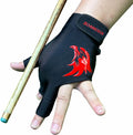 Pool Glove Left Hand 3 Finger for Right-Handed Player, Breathable Billiards Glove Quick Dry, Durable Pool Cue Gloves, Professional Snooker Cue Gloves for Billiards Accessories