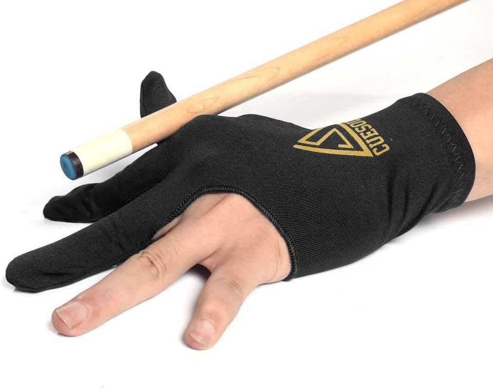 10Pcs/Set 3 Finger Billiards Gloves Pool Cue Gloves
