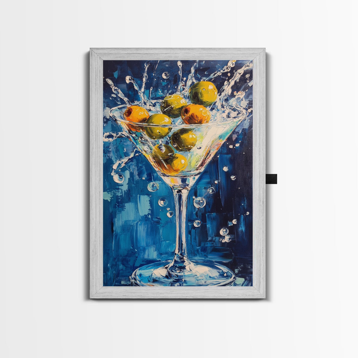 Canvas Martini Wall Art