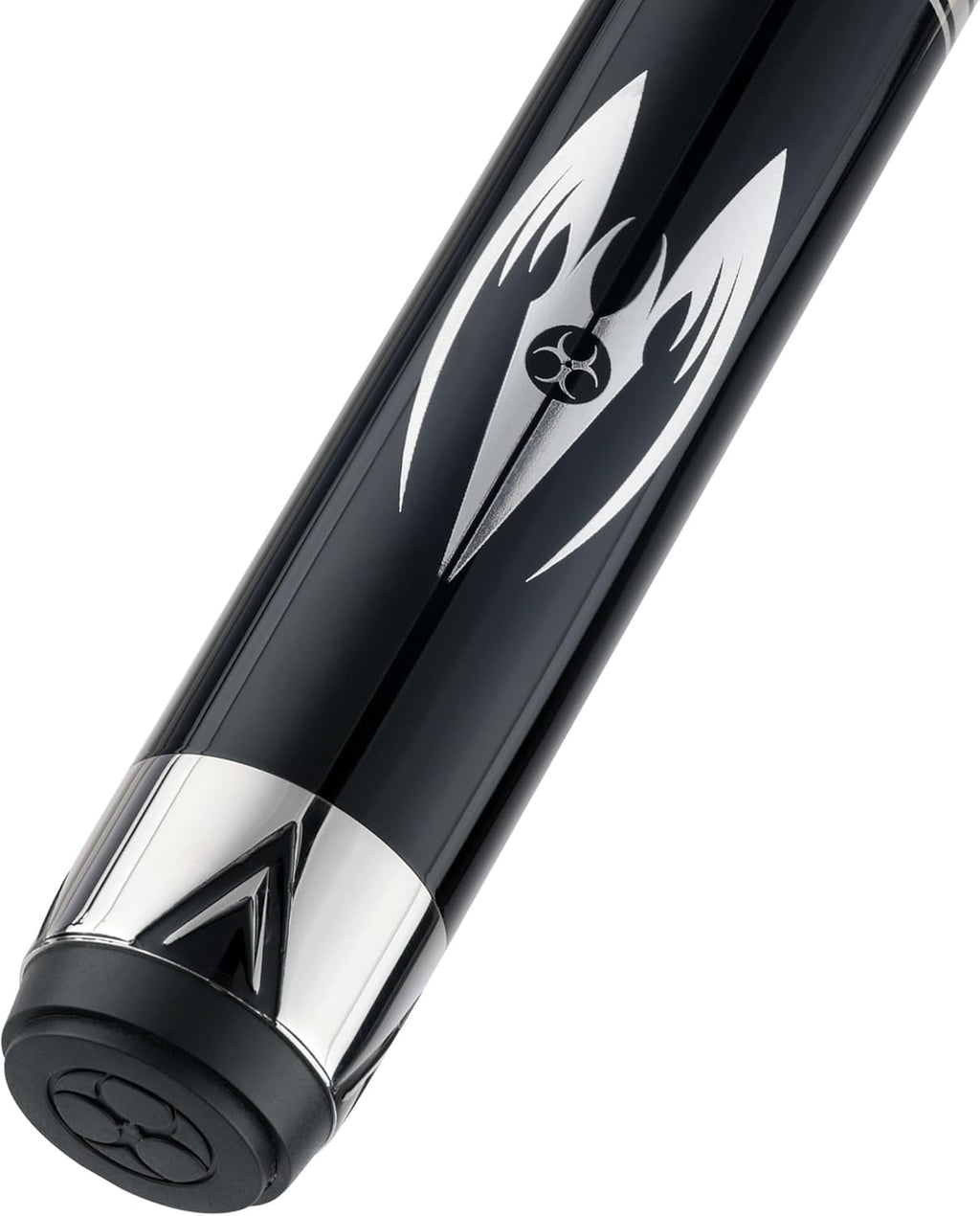 by Predator Maelith Pool Cue with Carbon Fiber Shaft and Cue Case