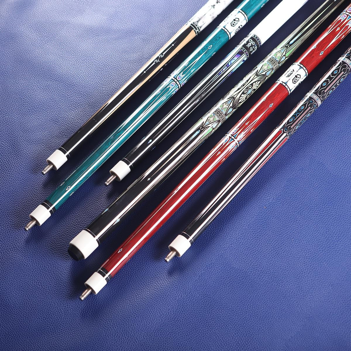 58" Canadian Maple Pool Cue Stick Billiard 13Mm 1/2 Split 2-Piece