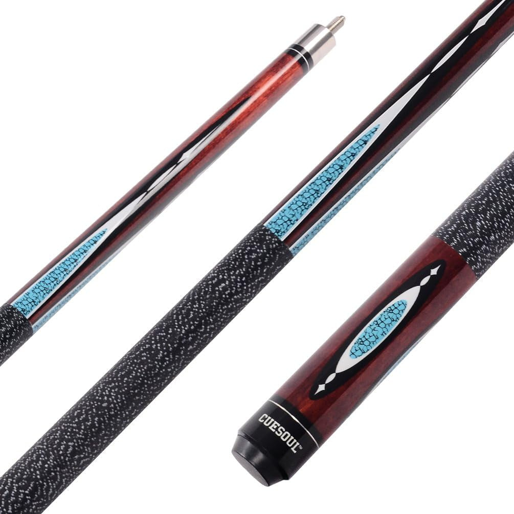 19Oz Pool Cue Sticks with Hard Pool Cue Case