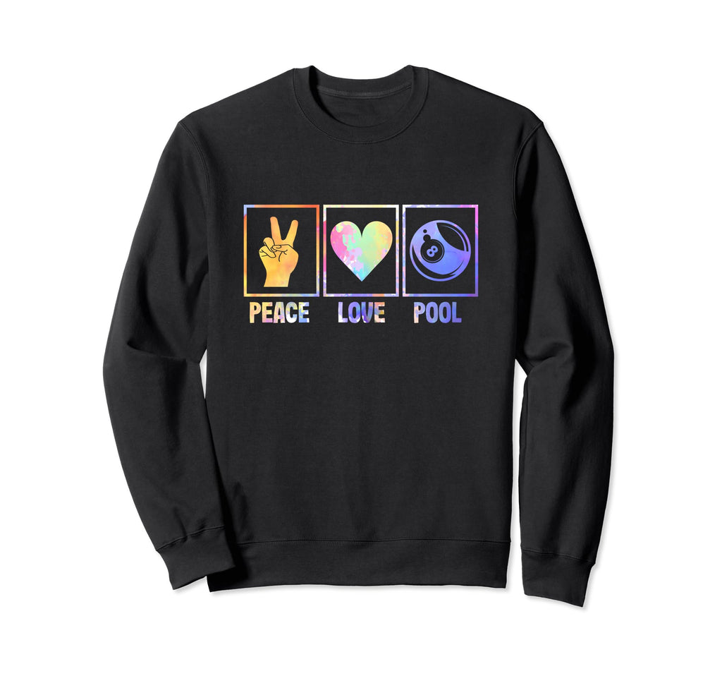 Player Billiard Eight Ball Cue Sweatshirt - Novelty Apparel Unisex