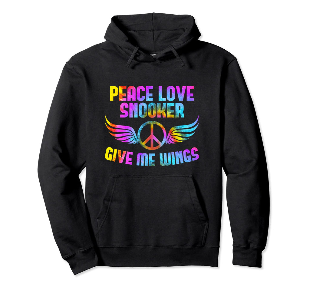 Billiard Ball Pool Table Billiards Peace Hoodie - Trendy Graphic Men Women