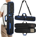 Pool Cue Case, 3X4 / 5X5 Pool Stick Billiard Cue Accessories Soft Padded Bag Case