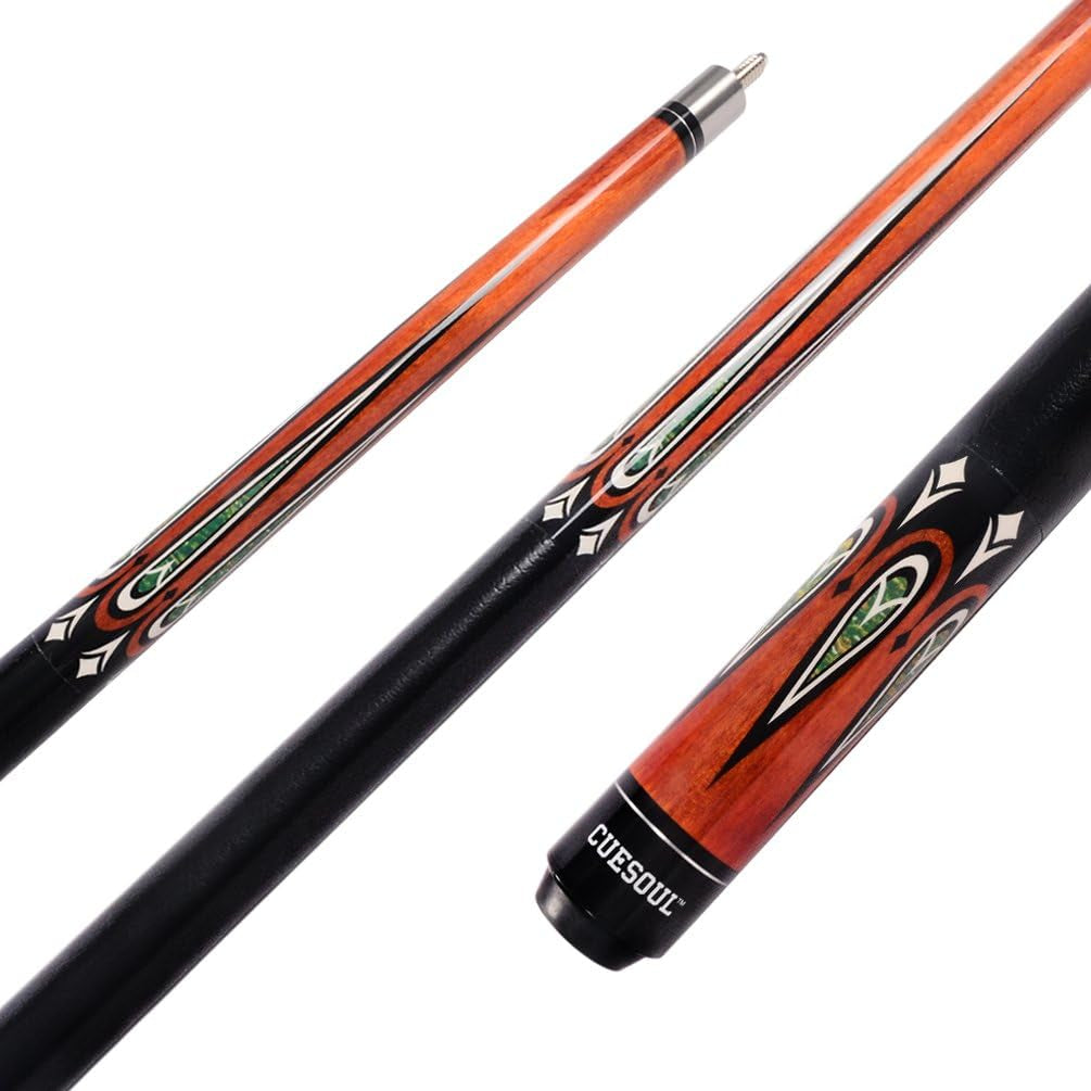 19Oz Pool Cue Sticks with Hard Pool Cue Case