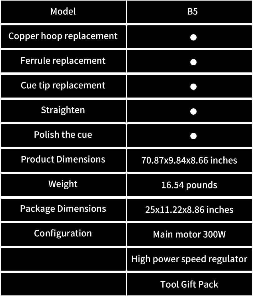 Pool Cue Lathe,Cue Tip Shaper,Pool Cue Repair Kit,Pool Cue Lathe Machine,Cue Tip Repair Machine - Billiard Cue Shaper Tool,7 in 1 Billiard Cue Stick Repairer, Cue Shaft Cleaning & Maintenance