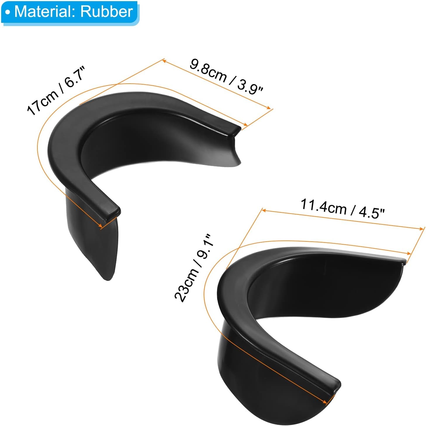 Billiard Hole Liners, 6 Pack Pool Table Pocket Liners Rubber Pool Table Hole Liners Replacement for Pool Table Billiard, Black