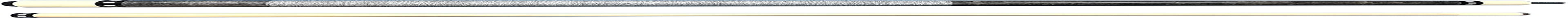 SB1-S Handcrafted Billiards Pool Cue Stick - Smoke Grey Stain + Hard CASE