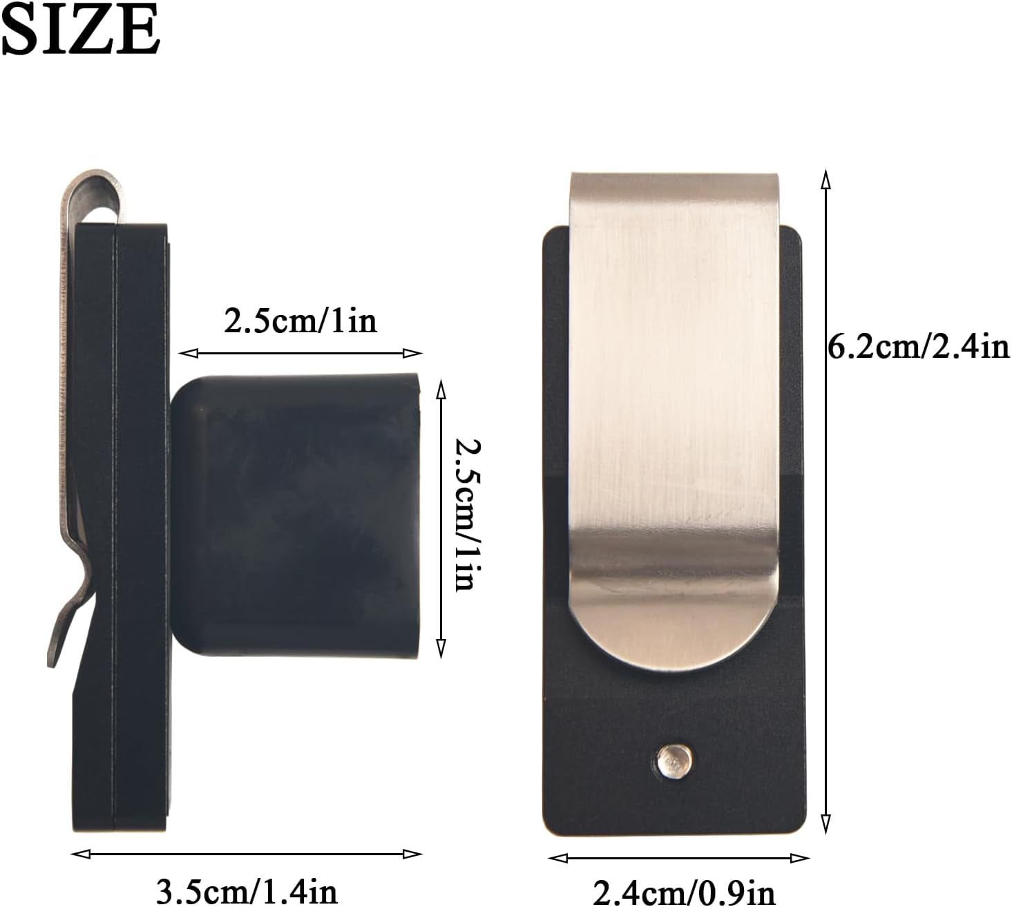 Chalk Holder Pool Billiards with Magnetic Belt Clip | Snooker & Billiards Pool Accessories, Professional Billiards Gifts for Men