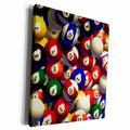 3dRose Billiards - Billiard Balls Pool - Museum Grade Canvas Wrap (cw_962)