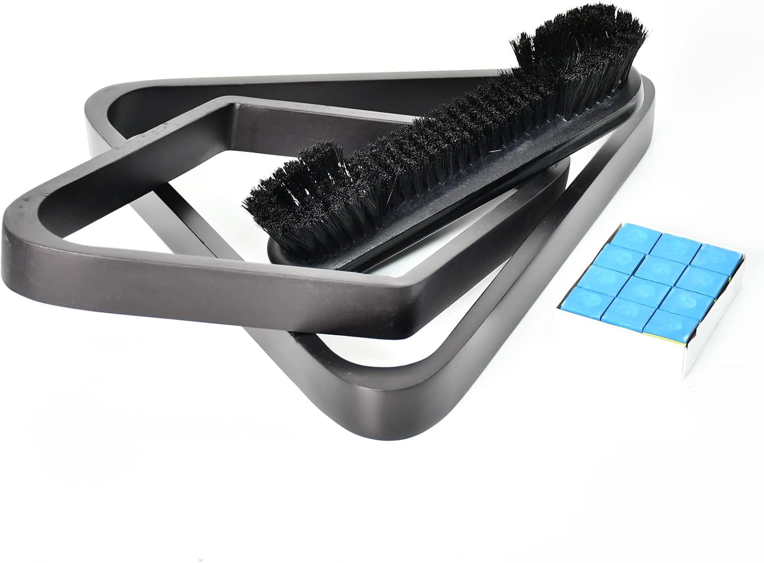 Solid Wood Pool Ball Triangle Rack, Pool Table Ball Holder Positioning Rack,2-1/4" Pool Ball Rack