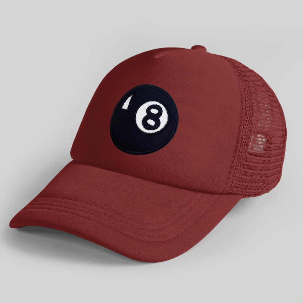 Billiards Eight Ball Pool Game Patch, Iron-On/Sew-On Applique Embroidered Badge Funny Patch Patches for Jackets, Hats, Jeans, Bags, DIY Accessories & Crafts, Trucker Hat, Clothing, Backpacks