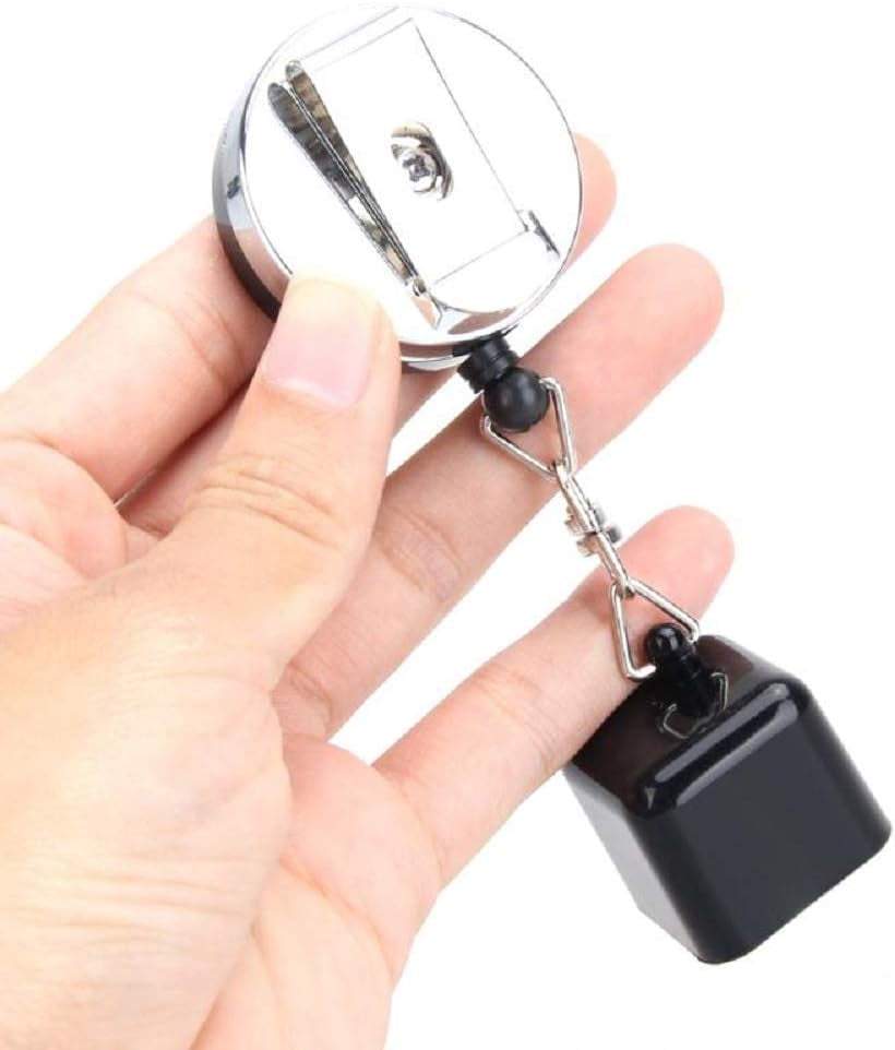 Billiards Snooker Pool Cue Chalk Holder Retractable Drawing Belt Clip Snooker Practical Tool