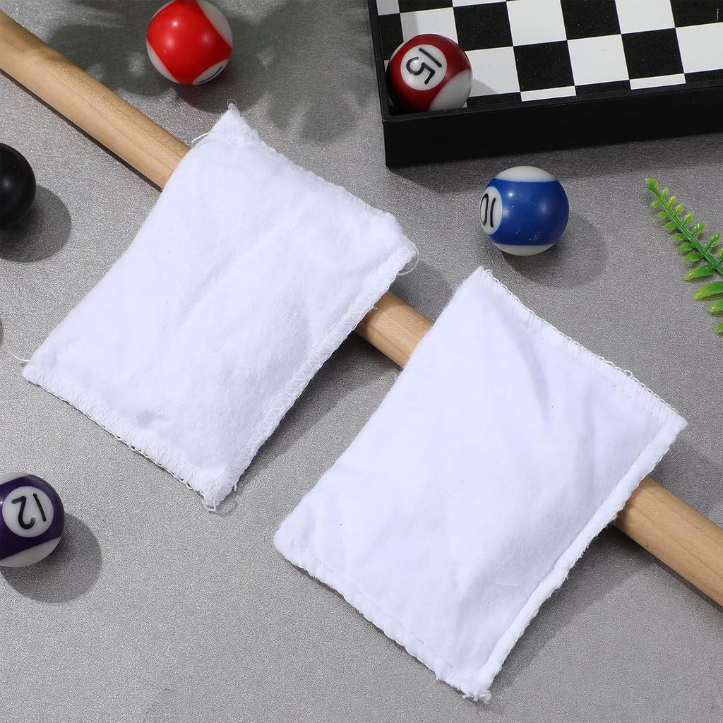 Talc Powder Bag for Billiards, Talcum Powder Bag for Billiard Pool Dry Hands and Improved Cue Control