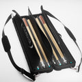Parallax 4X4 Billiard Cue Case, Holds 4 Butts and 4 Shafts, Foam-Padded Interior, 600D Oxford Fabric, Backpack Straps, Black