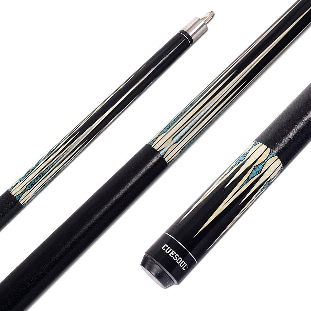 19Oz Pool Cue Sticks with Hard Pool Cue Case