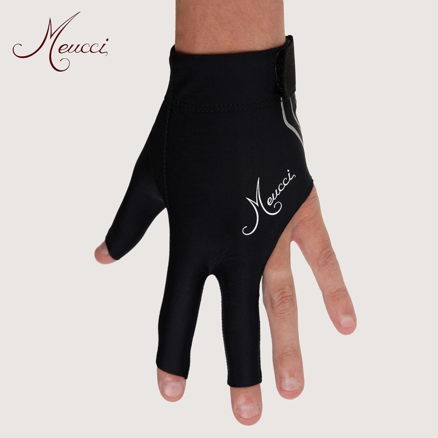 Elite Stroke Billiards Glove - Pool Glove with Anti-Slip Padding for Secure Grip and Smooth Stroke