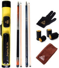 19Oz Pool Cue Sticks with Hard Pool Cue Case