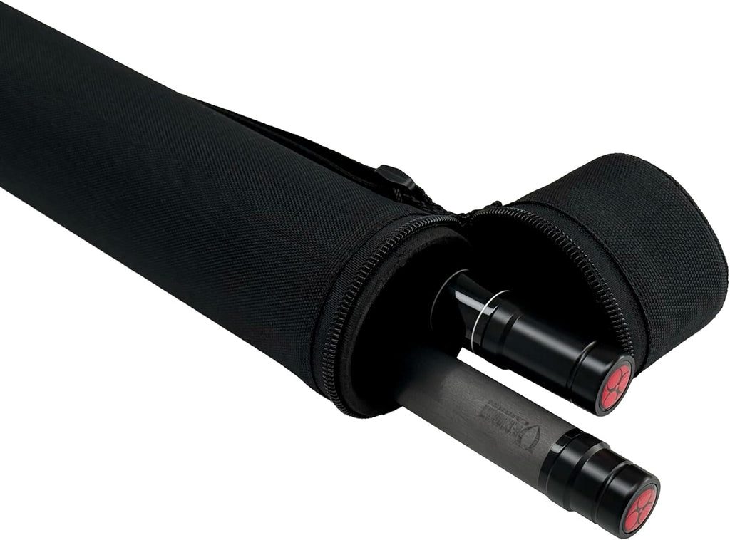 by Predator Maelith Pool Cue with Carbon Fiber Shaft and Cue Case