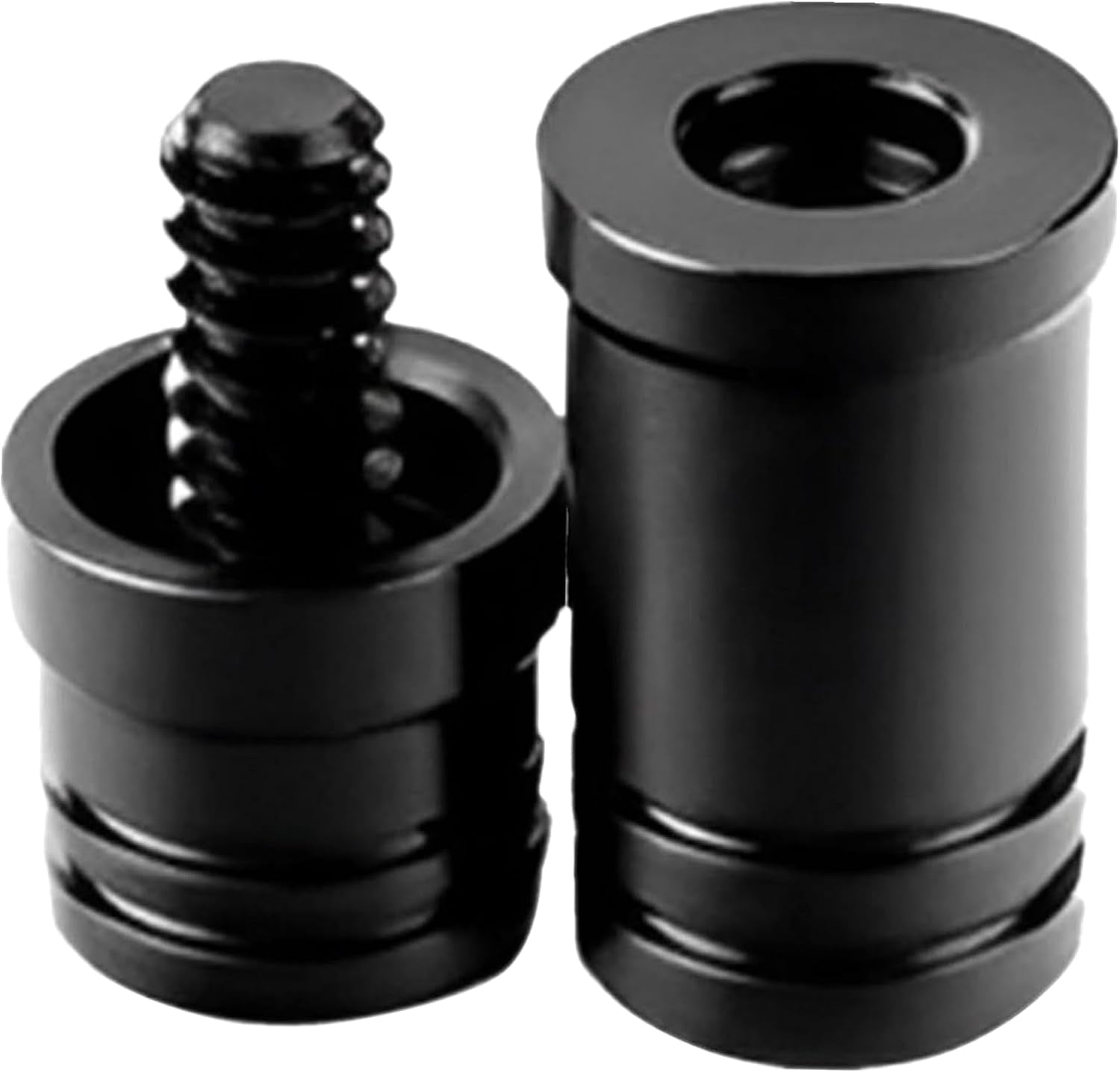 Stick Joint Protector, 3/8X10 Pool Joint Thread Cap Pool Cue Joints Protectors for Players Pool Billiard Cues, Black