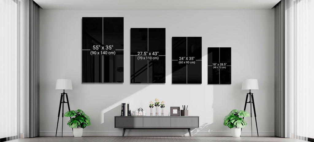 Red Satin Blonde Leaning on Bar Glass Wall Art