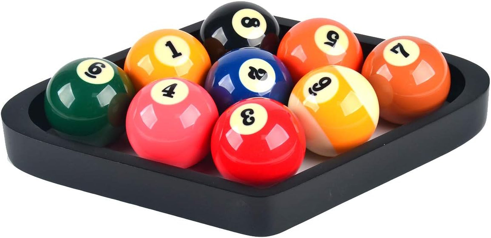 Solid Wood Pool Ball Triangle Rack, Pool Table Ball Holder Positioning Rack,2-1/4" Pool Ball Rack