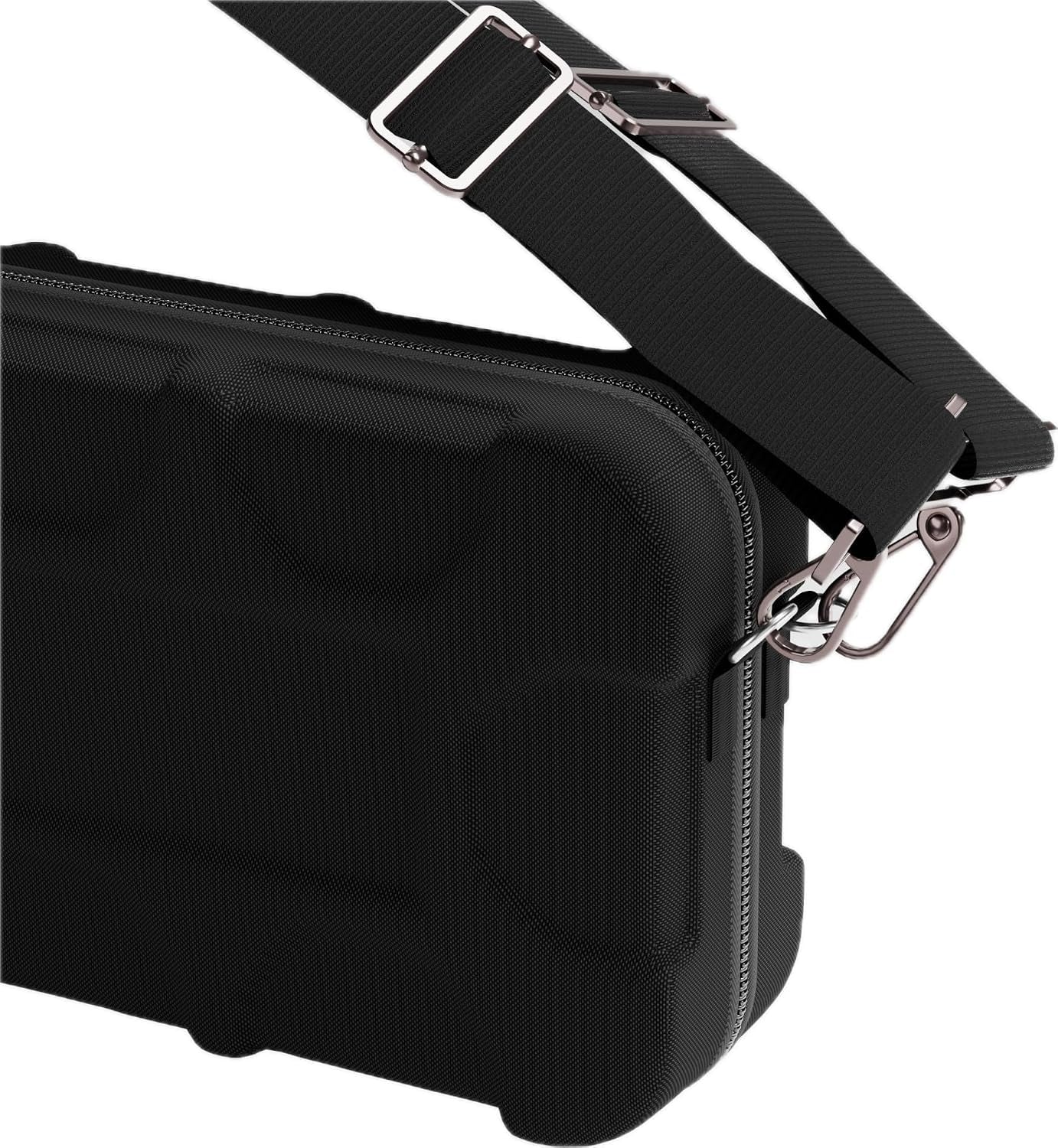 Parallax 4X4 Billiard Cue Case, Holds 4 Butts and 4 Shafts, Foam-Padded Interior, 600D Oxford Fabric, Backpack Straps, Black