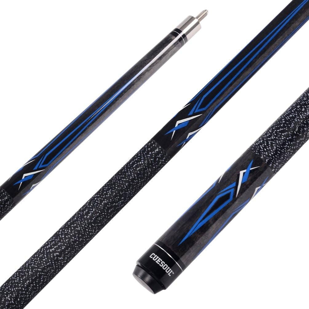 19Oz Pool Cue Sticks with Hard Pool Cue Case