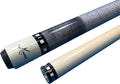 SB1-S Handcrafted Billiards Pool Cue Stick - Smoke Grey Stain + Hard CASE