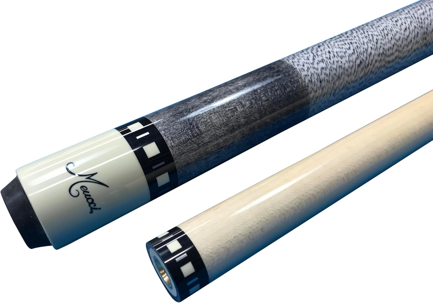 SB1-S Handcrafted Billiards Pool Cue Stick - Smoke Grey Stain + Hard CASE