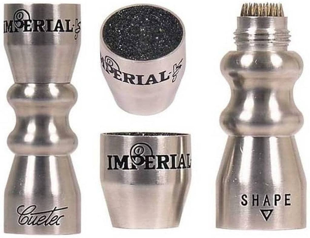Billiard/Pool Cue Accessory: Bowtie 3-In-1 Billiard Cue Tip Tool
